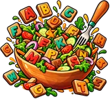 Illustration zu Buchstabensalat